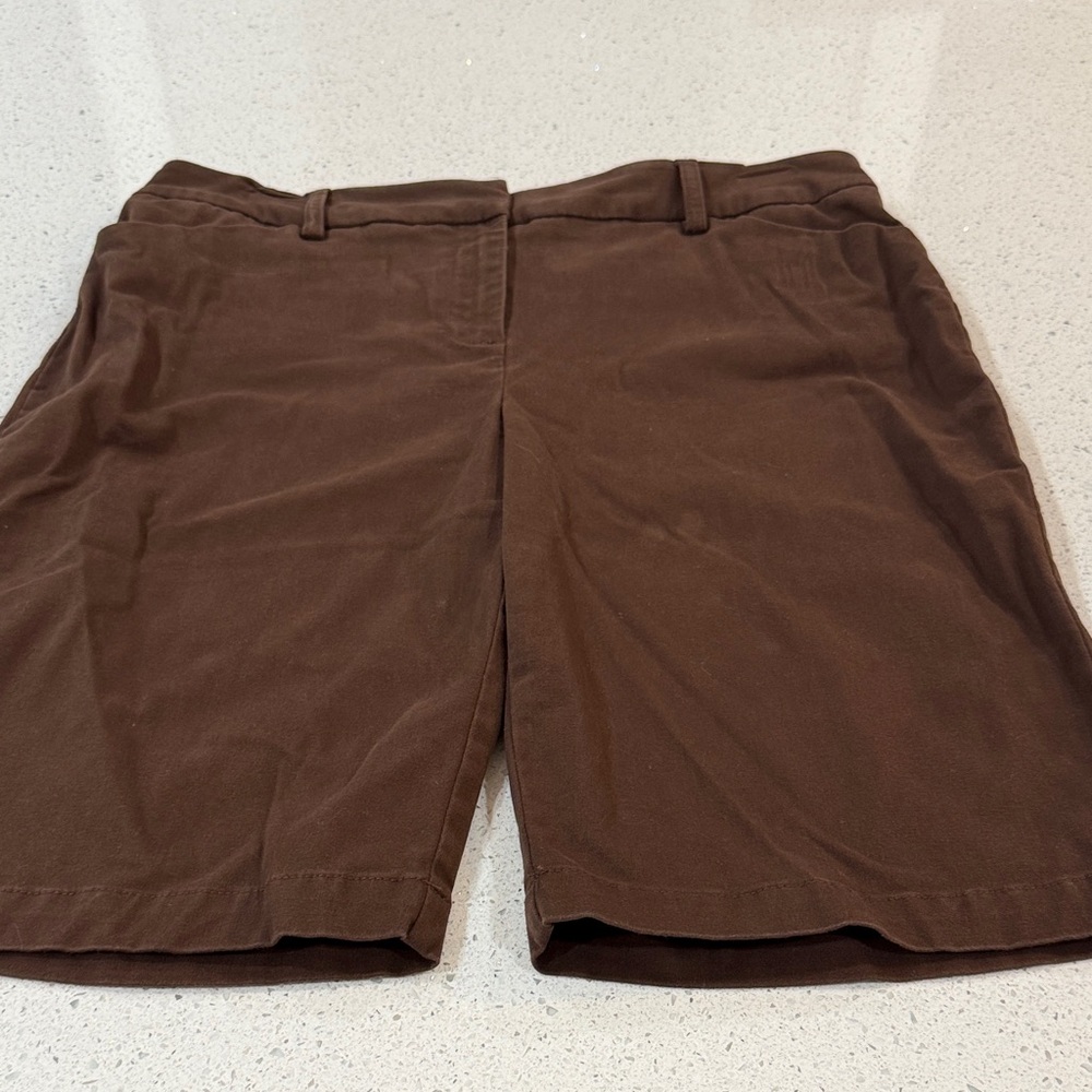 Jones New York Dark Brown Women's Bermudas